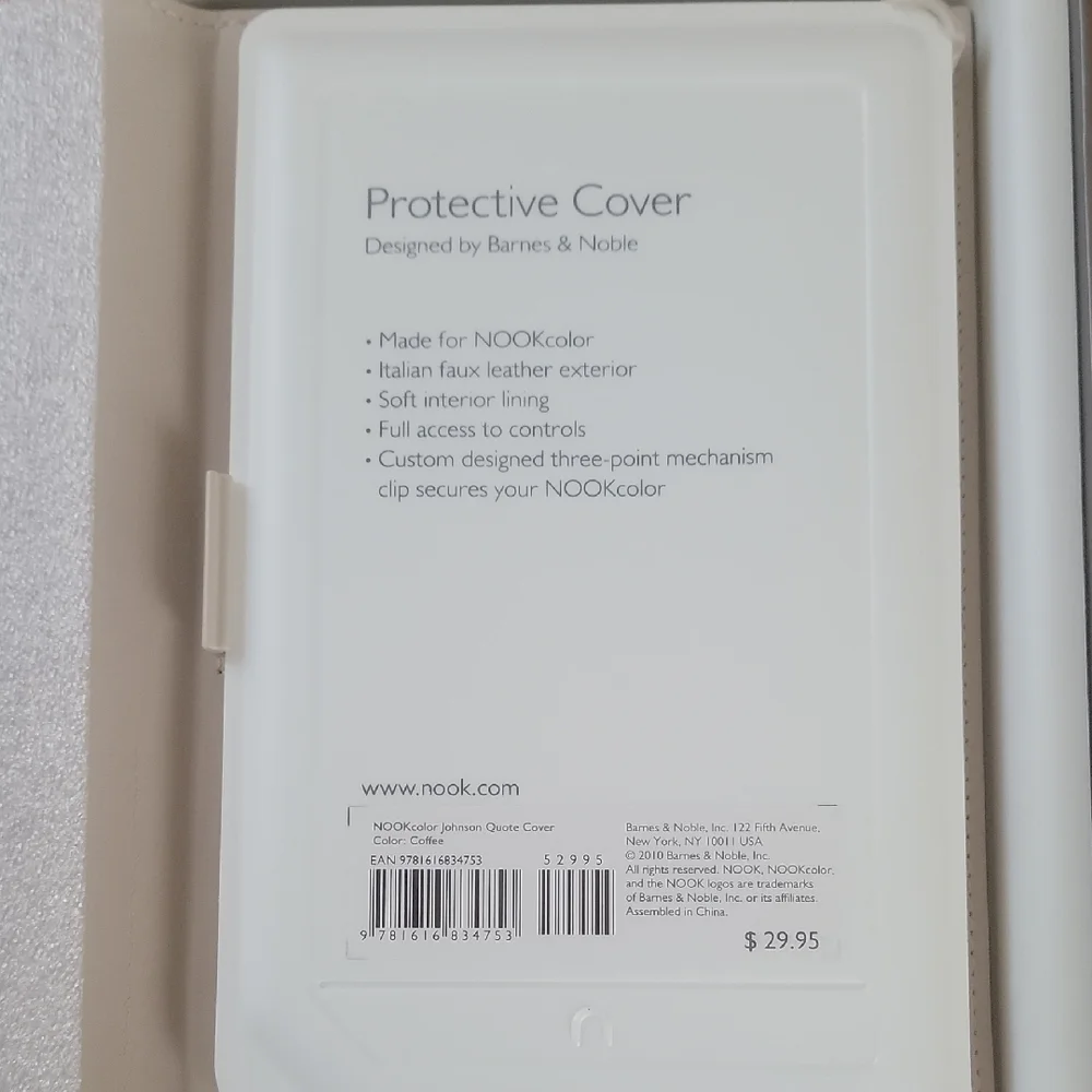 Nook Color Protective Cover - Dark Purple